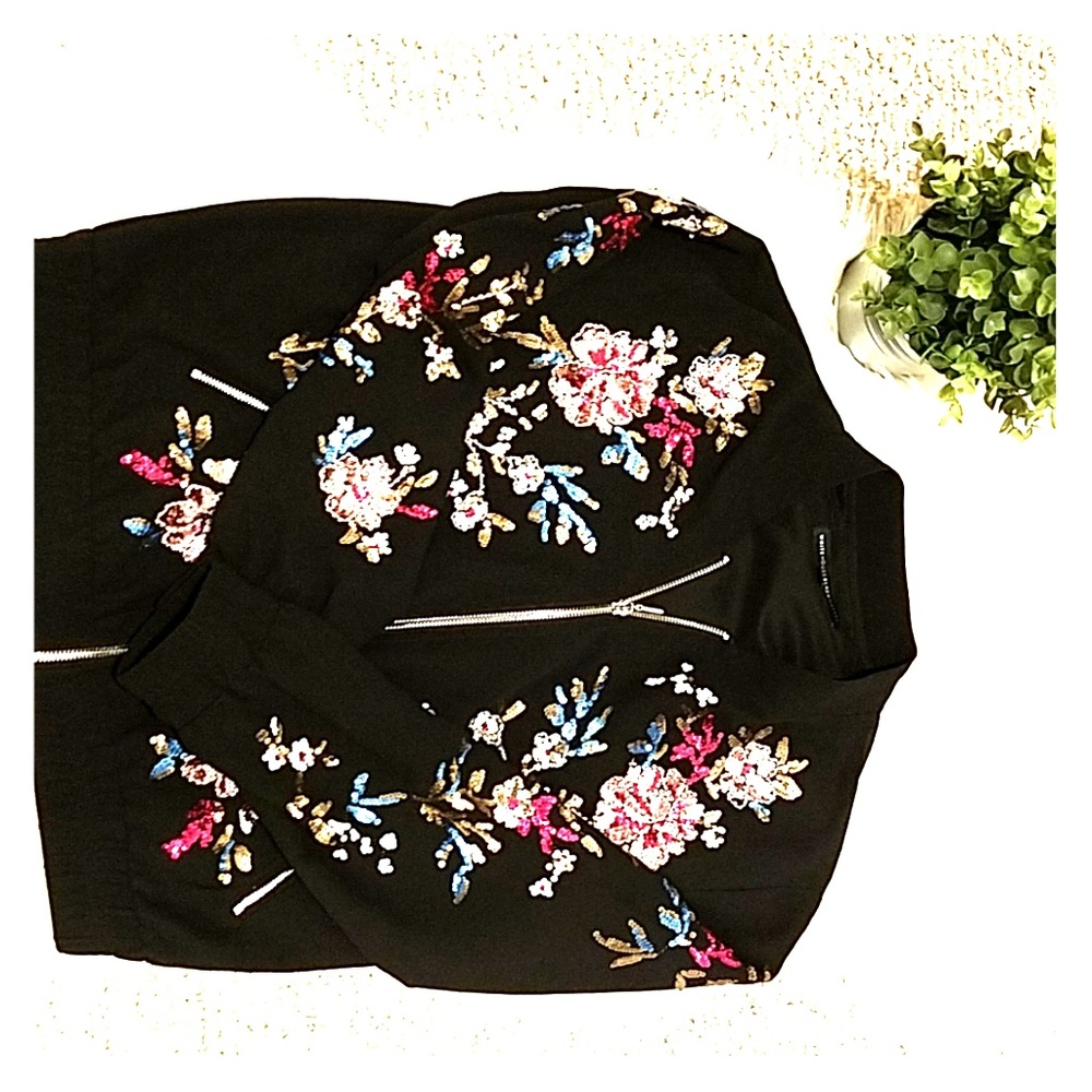 White House Black Market sequined jacket.